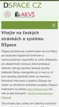 Mobile Screenshot of dspace.cz