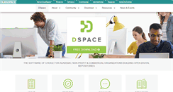 Desktop Screenshot of dspace.org